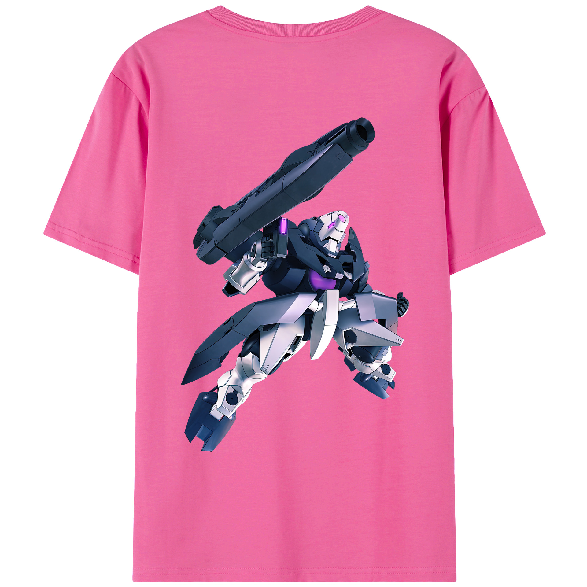 （画像用） 機動戦士ガンダム Mobile Suit Gundam レディース半袖Tシャツ(バックプリント)